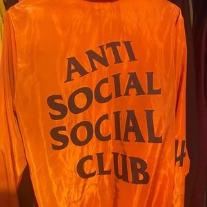 Anti Social Social Club - Orange Windbreaker